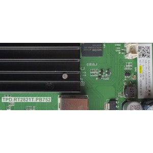 MAIN FUENTE (COMBO) PARA TV HISENSE·ROKU TV FHD / NUMERO DE PARTE 298756 / TPD.RT2821T.PB752 / 43A35EUR / 36275-298756-228C / PANEL JHD425X1F71-T0L1\S1\GM\ROH / DISPLAY HV430FHB-F90 / MODELO 43H4030F3 43A35EUR